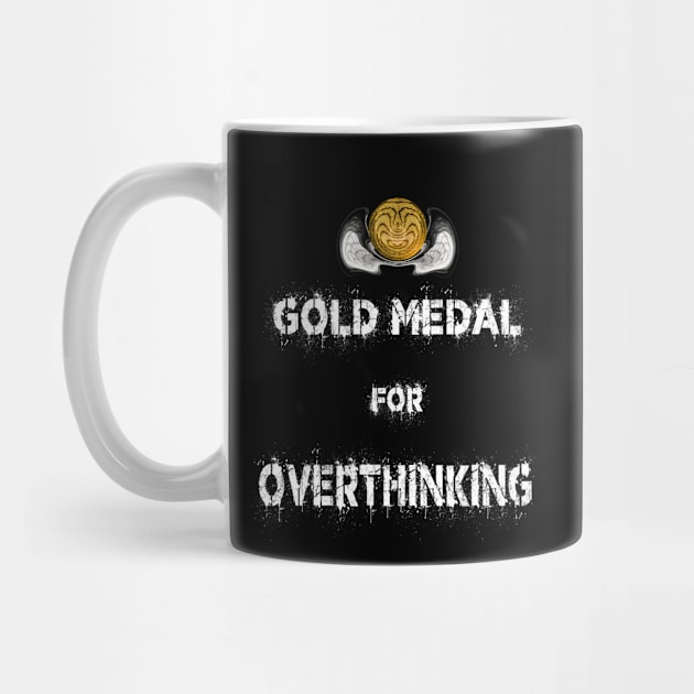 Gold Medal for Overthinking  Award Winner 3D by PlanetMonkey